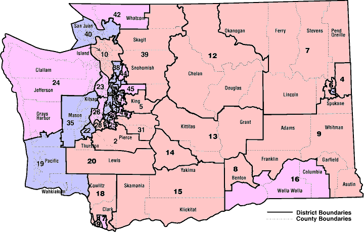 Washington State Legislative Districts