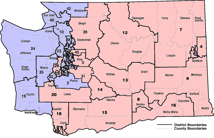 Washington State Legislative Districts